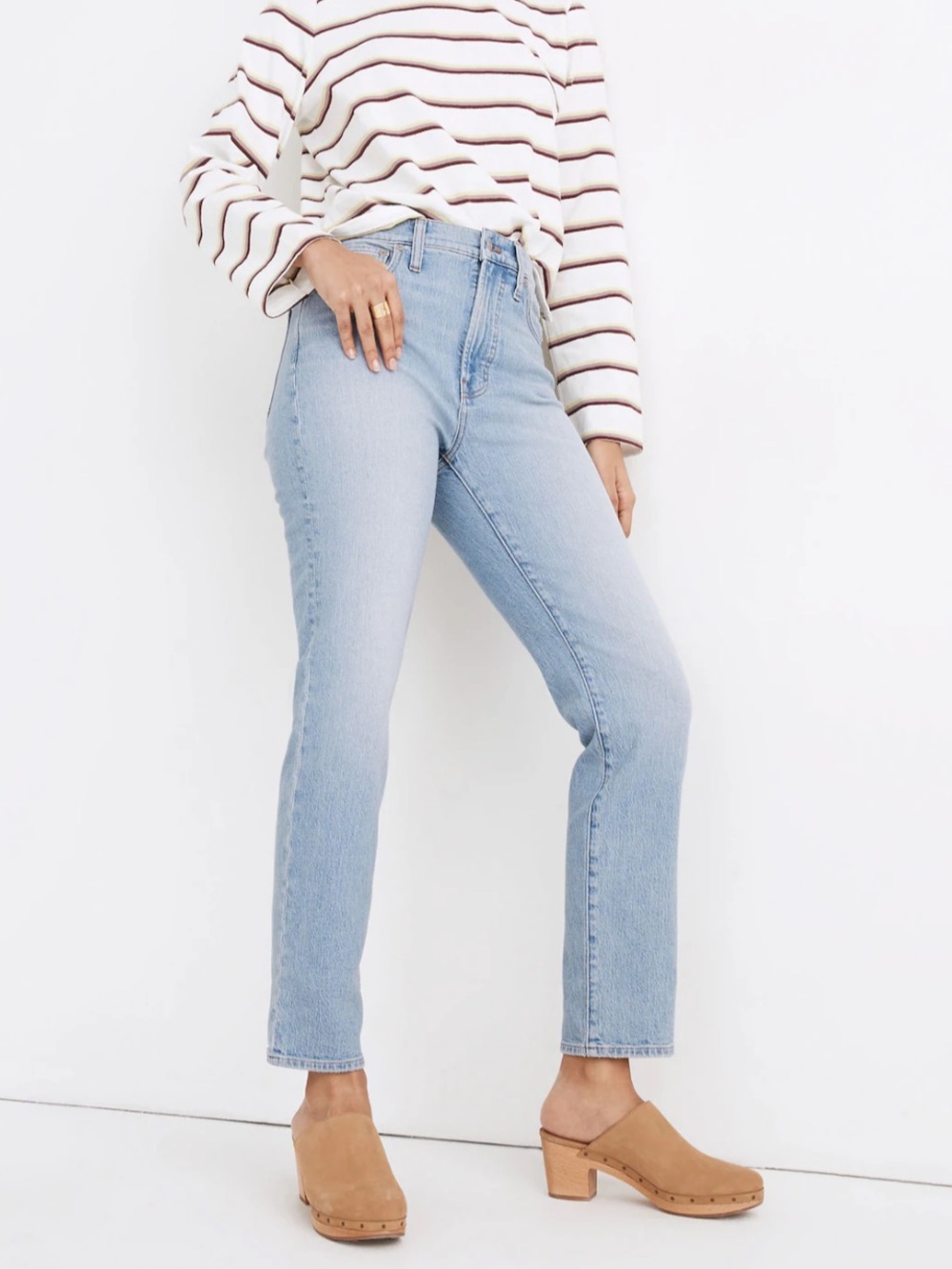 Madewell The Perfect Vintage Jean in Fiore Wash Light Stretch Denim-31